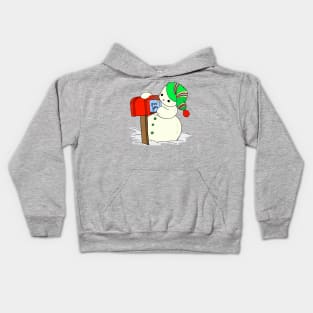 Christmas Snowman! Kids Hoodie